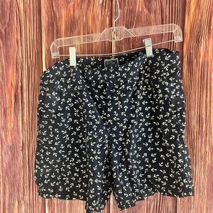 J. Crew Men’s Anchor Print Swim Shorts - Navy